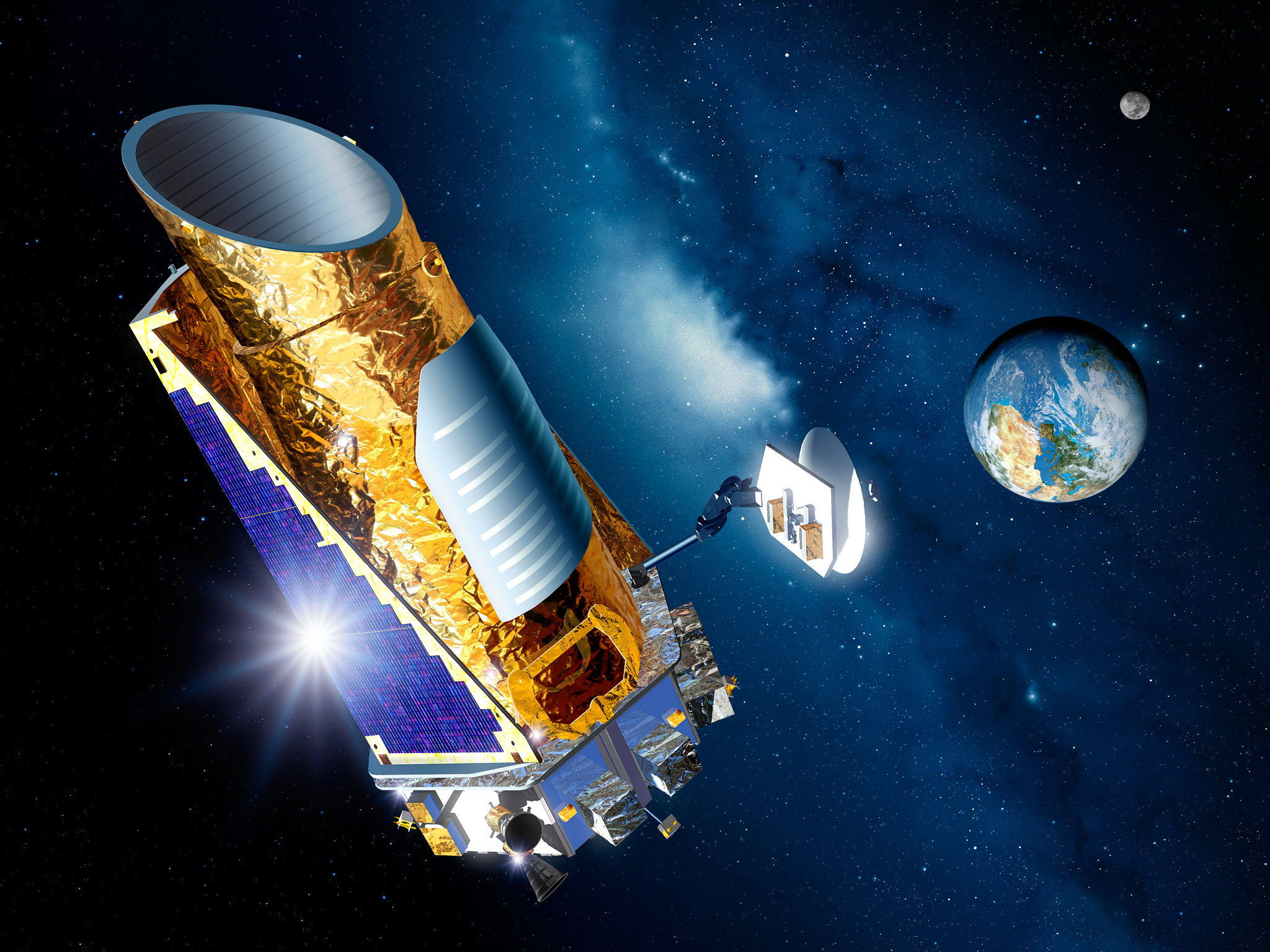 Идва краят на орбиталния телескоп ”Кеплер”