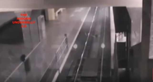 Камера засне влак-призрак в Китай (Видео)