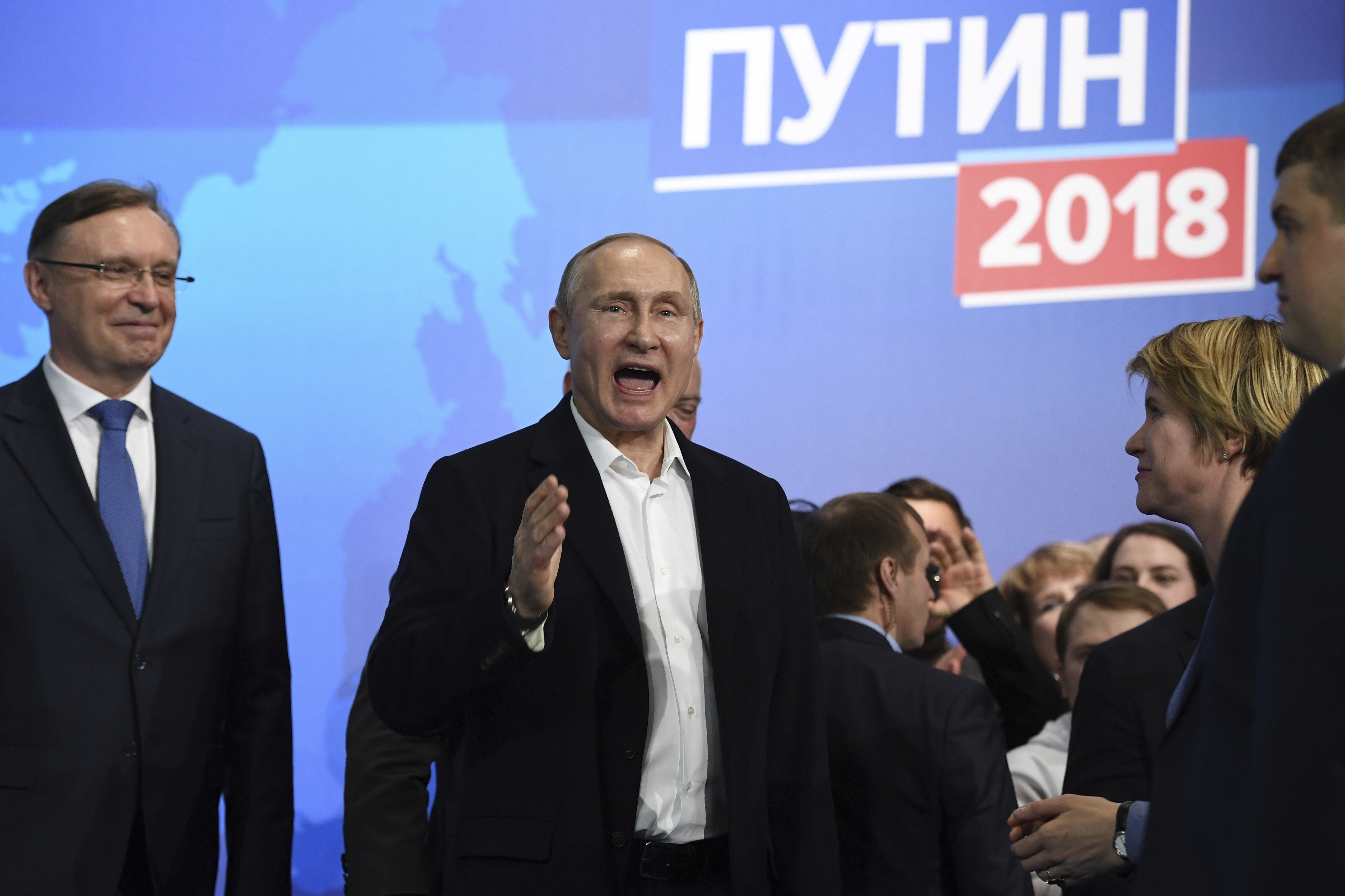 55 млн. души гласуваха за Путин - рекорд от 76.7%