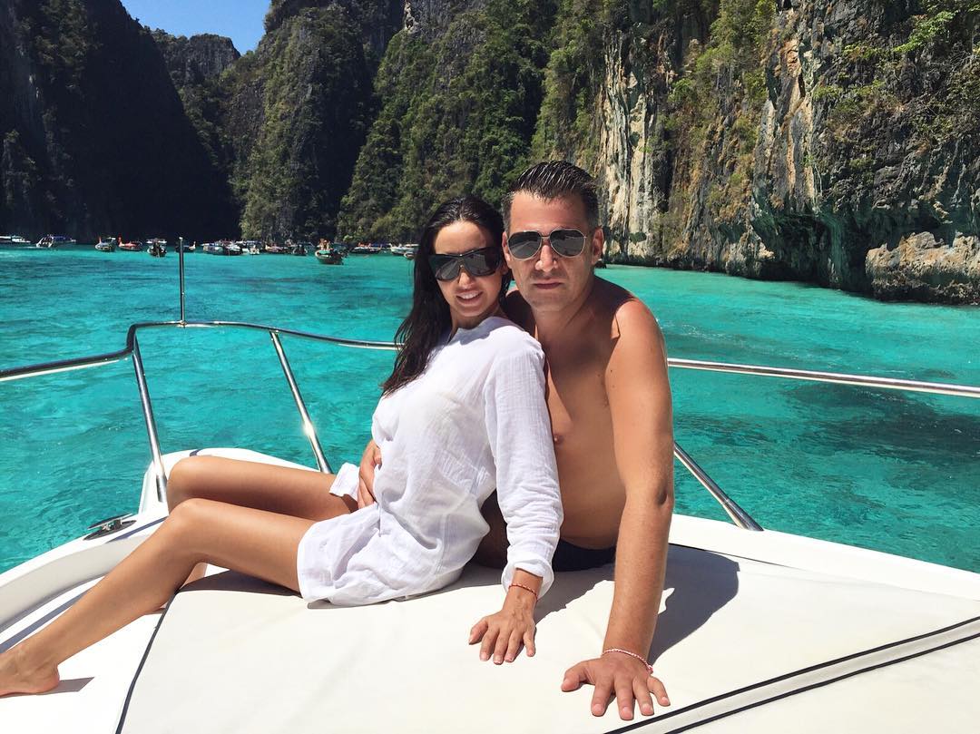 Наталия Гуркова и Джордже Михалевич на романтична почивка в Тайланд