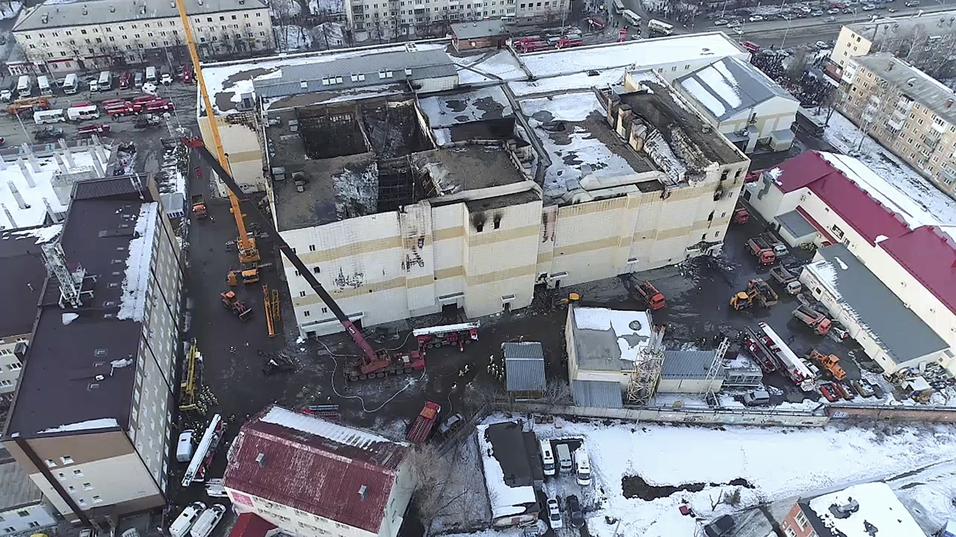 Пожарът в Кемерово тръгнал от игрален комплекс