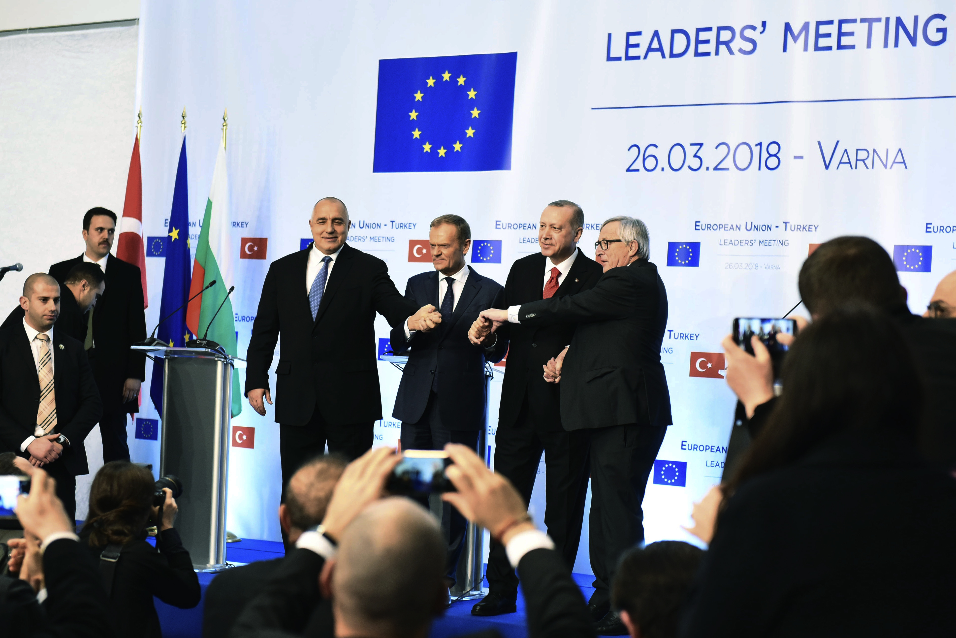 Лидерската среща ЕС-Турция се състоя във Варна