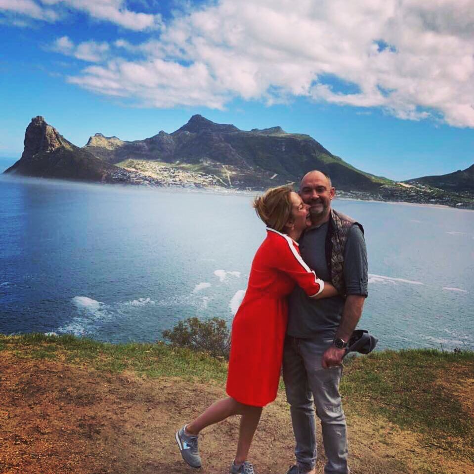 Вики Терзийска и Петър Величков отпразнуваха втората годишнина от брака си в Южна Африка
