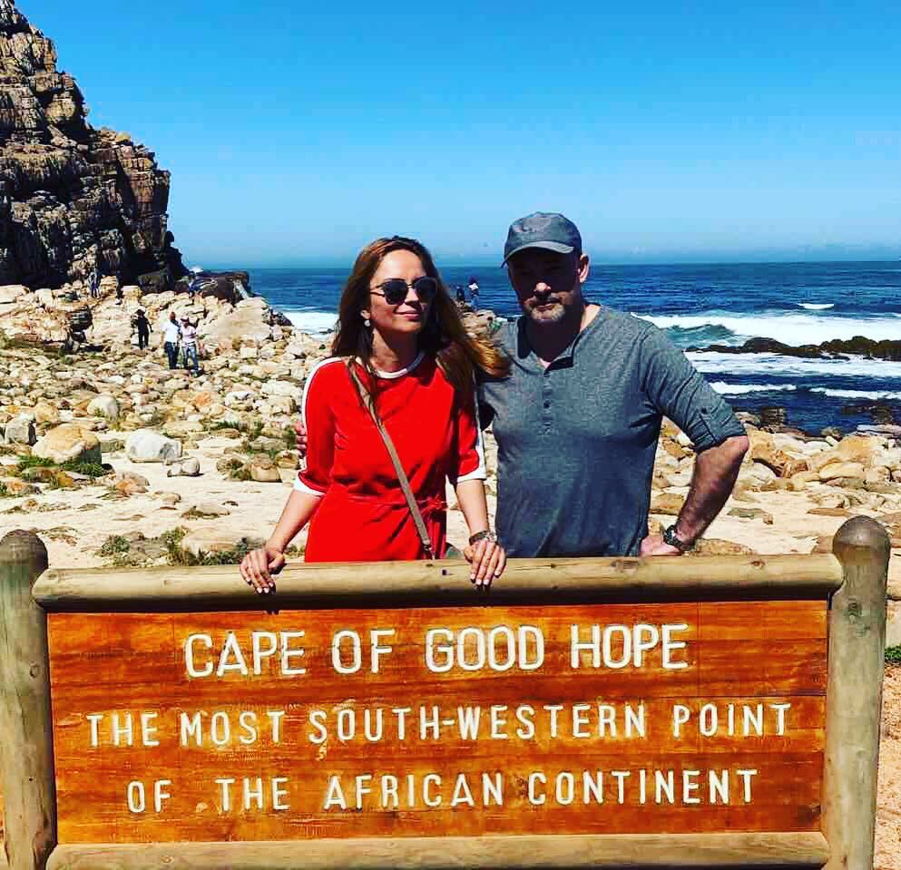 Вики Терзийска и Петър Величков отпразнуваха втората годишнина от брака си в Южна Африка