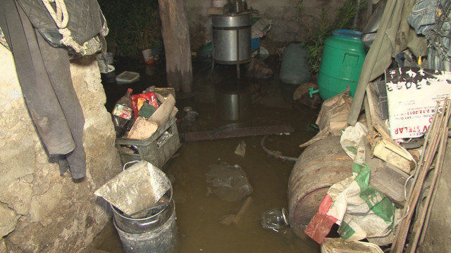 наводнени къщи в Хайредин, заради ВЕЦ