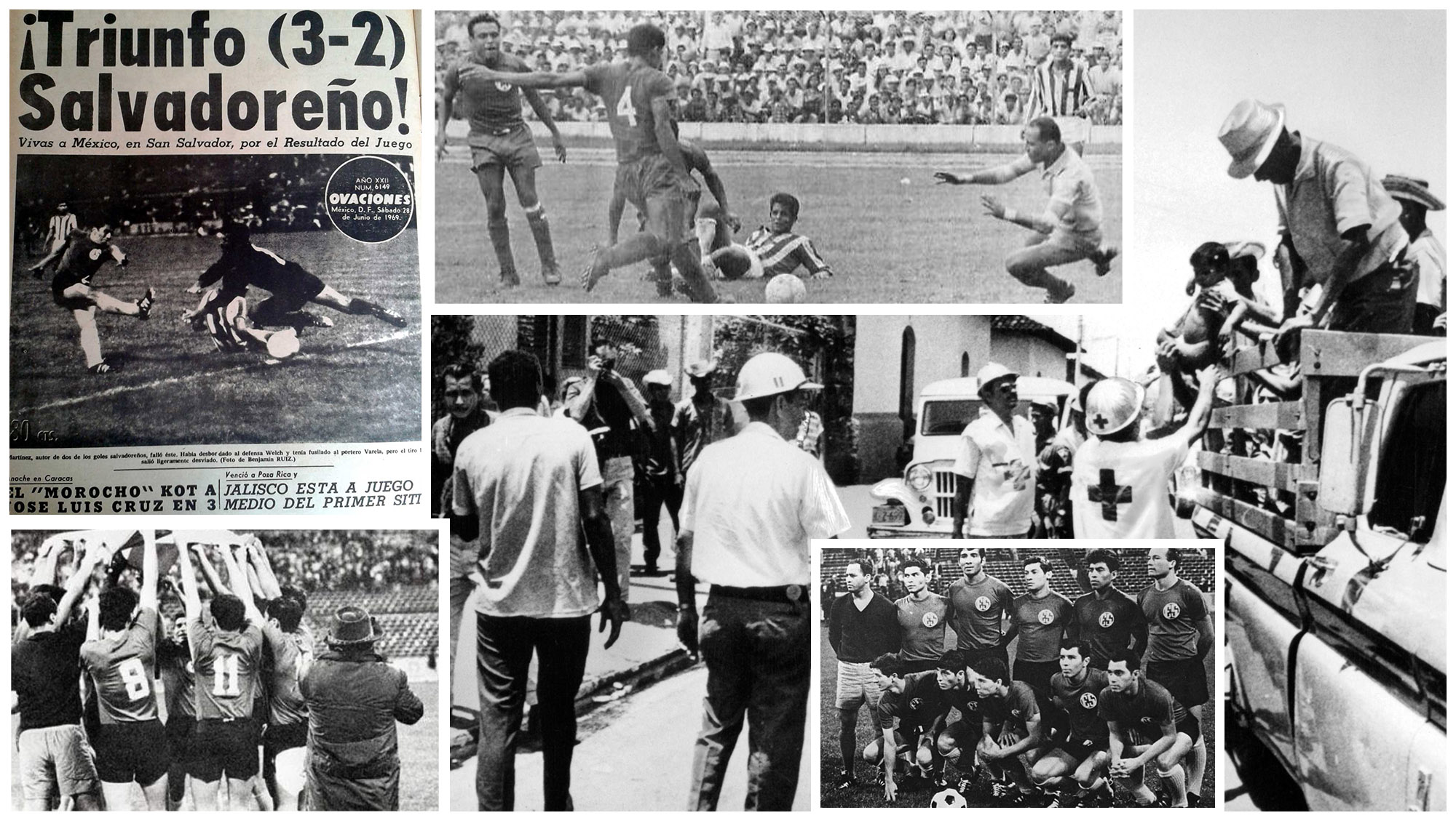 Мачовета Хондурас - Салвадор от 1969 г. остават в историята като Футболна война