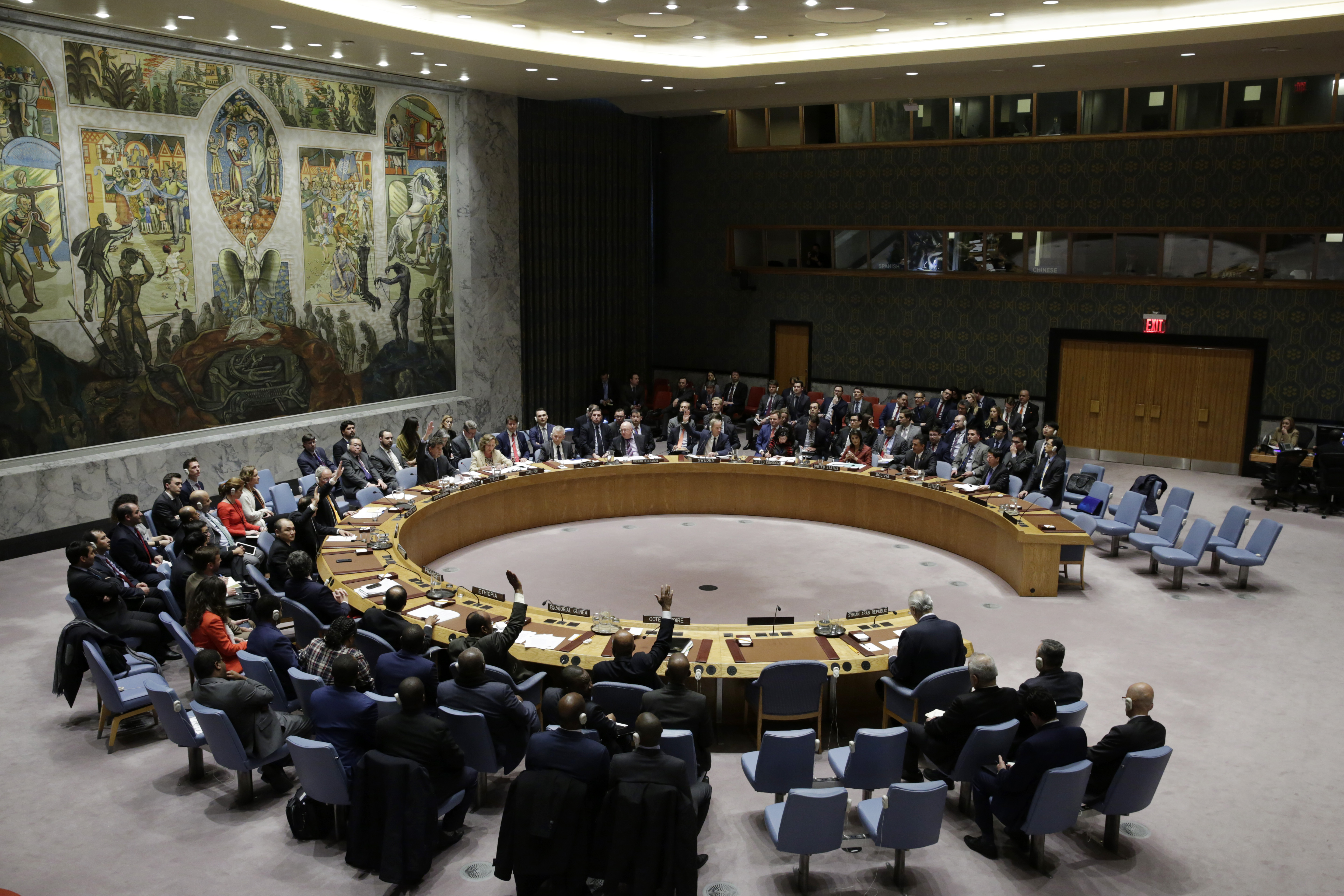 Съветът за сигурност за Сирия