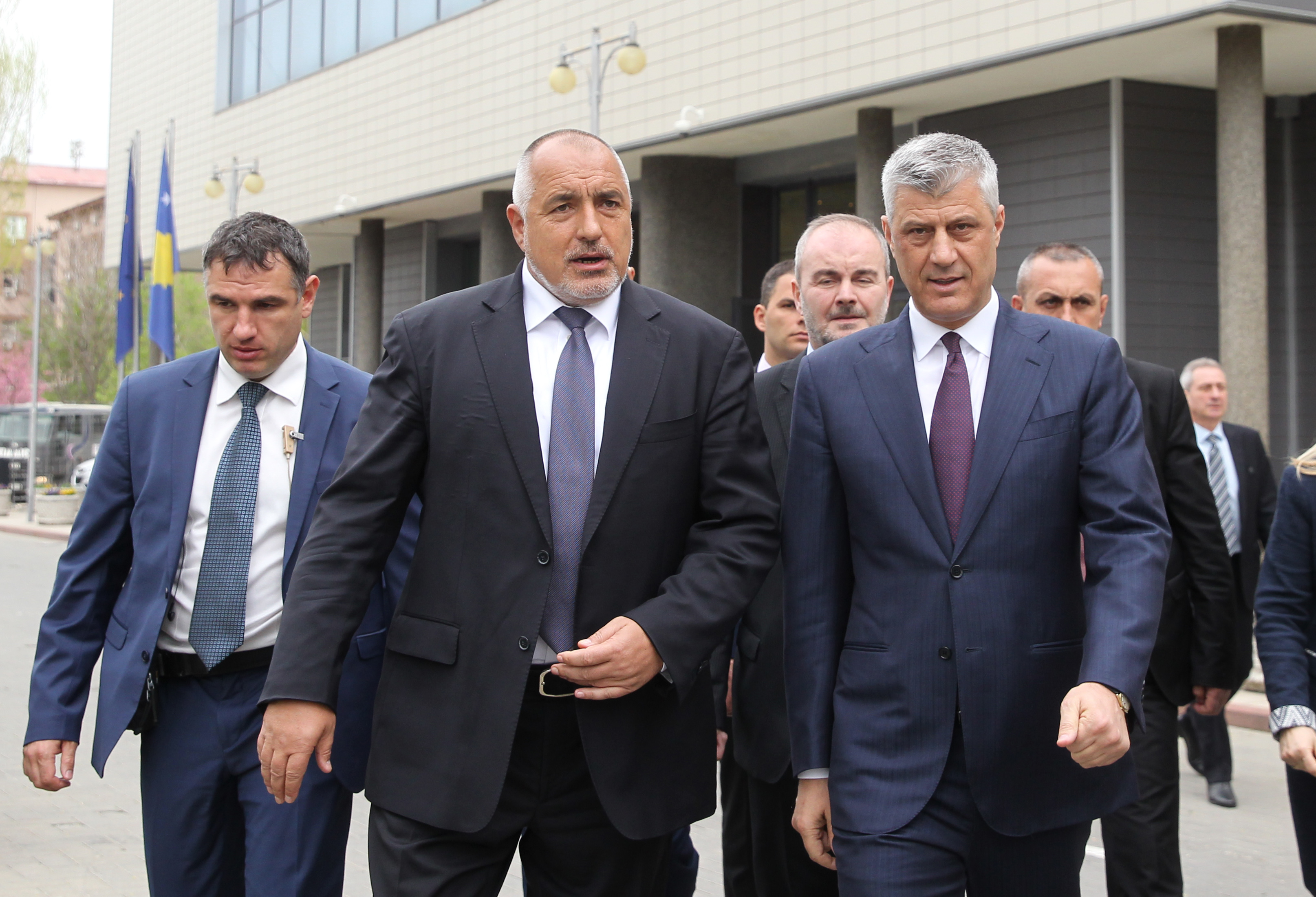 Бойко Борисов се срещна с президента на Косово Хашим Тачи