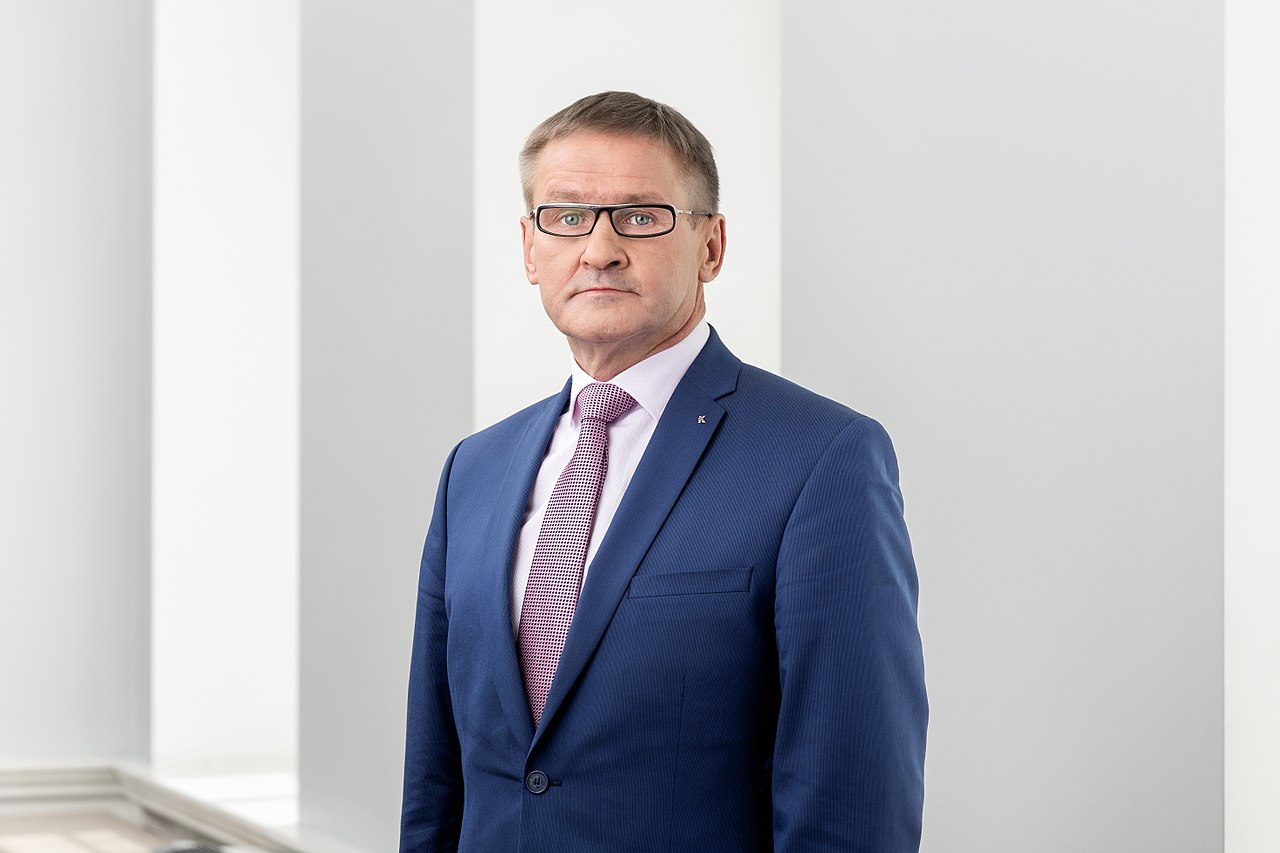 Министърът на държавната администрация на Естония Яак Ааб