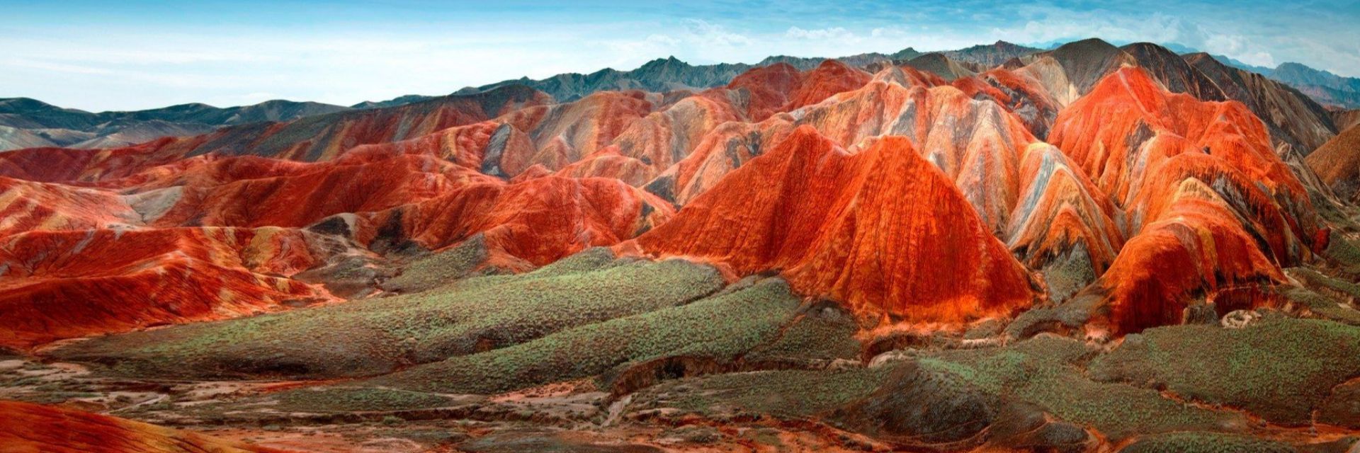 Цветните планини на Китай - уникално кътче от рая