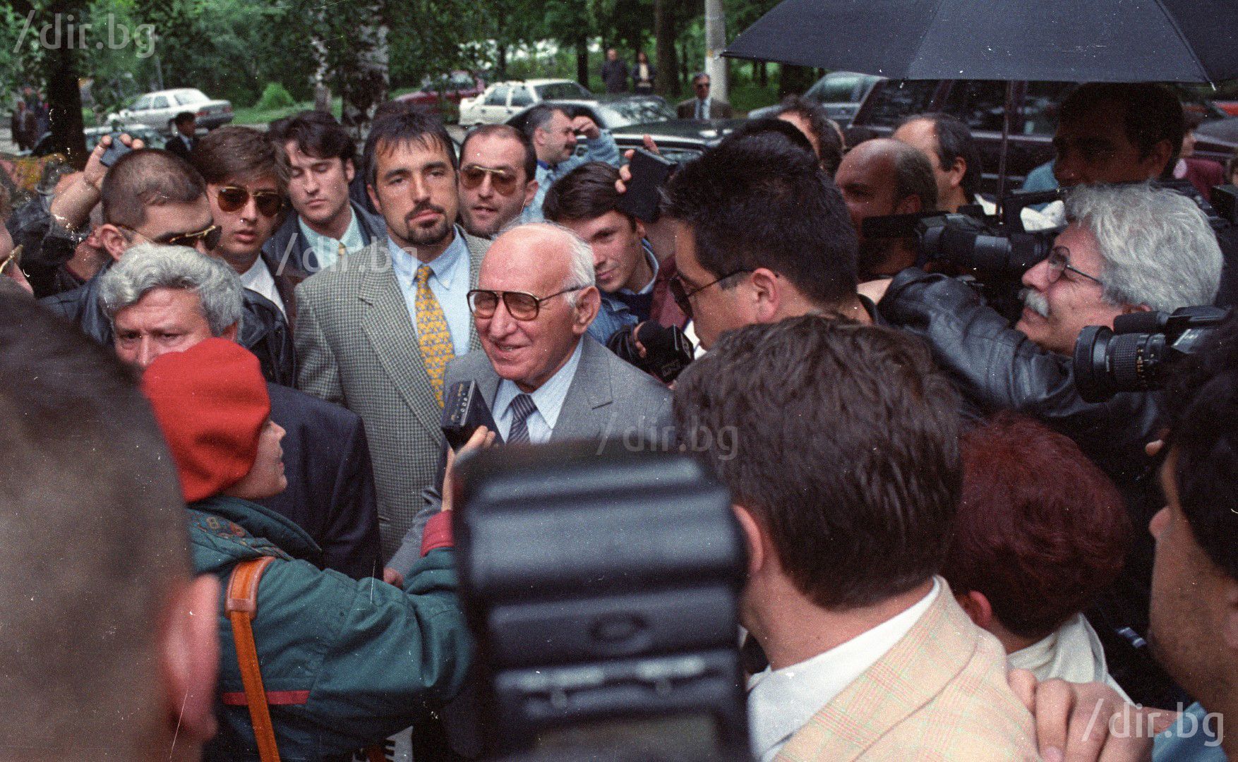 През 90-те години Бойко Борисов охранява Тодор Живков