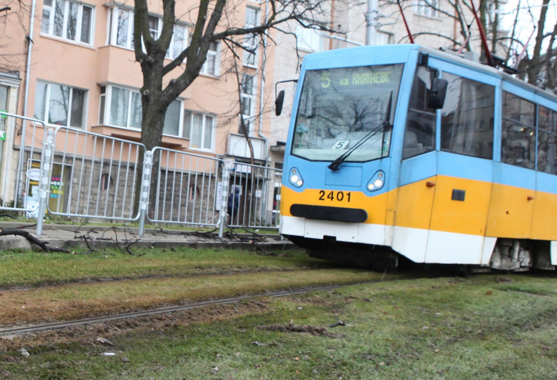 Разкрива се временна трамвайна линия с маршрут: ж.к. "Борово" - кв. "Орландовци"