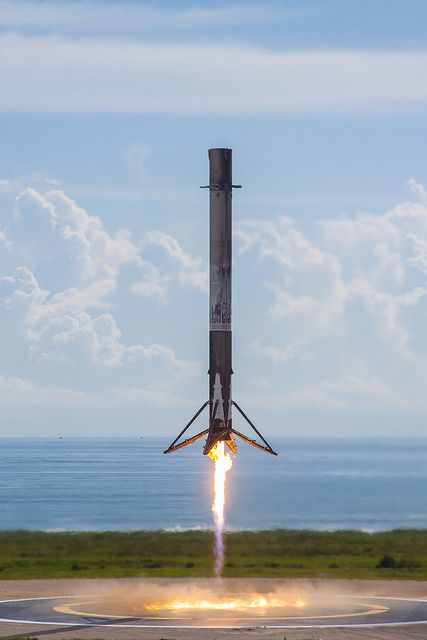 Кацане на първата степен на Falcon 9