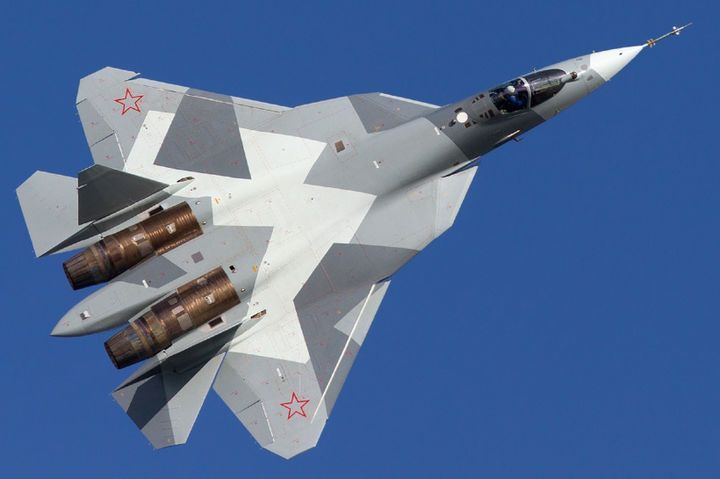 Су-57 може да се движи с малко над 2500 км/ч
