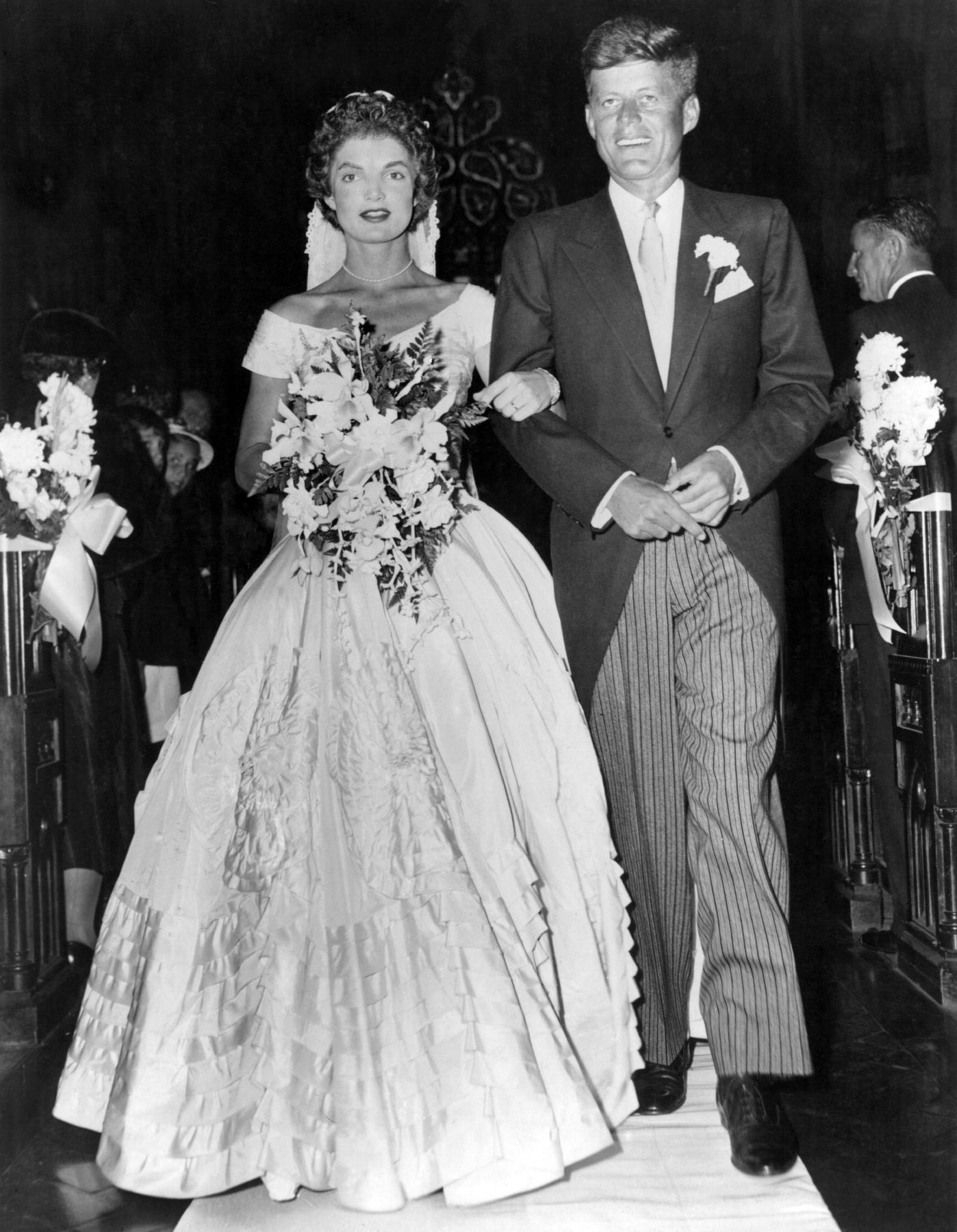 Сватбата на Джаки и Джон, 1953 г.