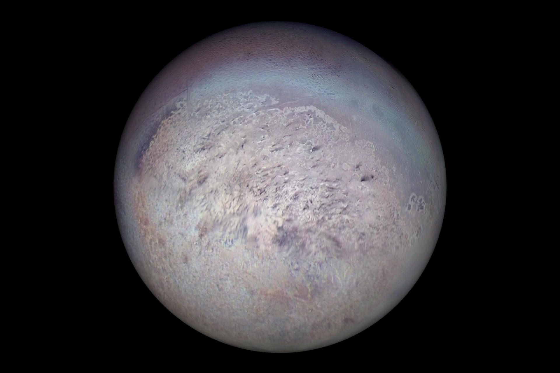 Тритон е най-студената луна в Слънчевата система