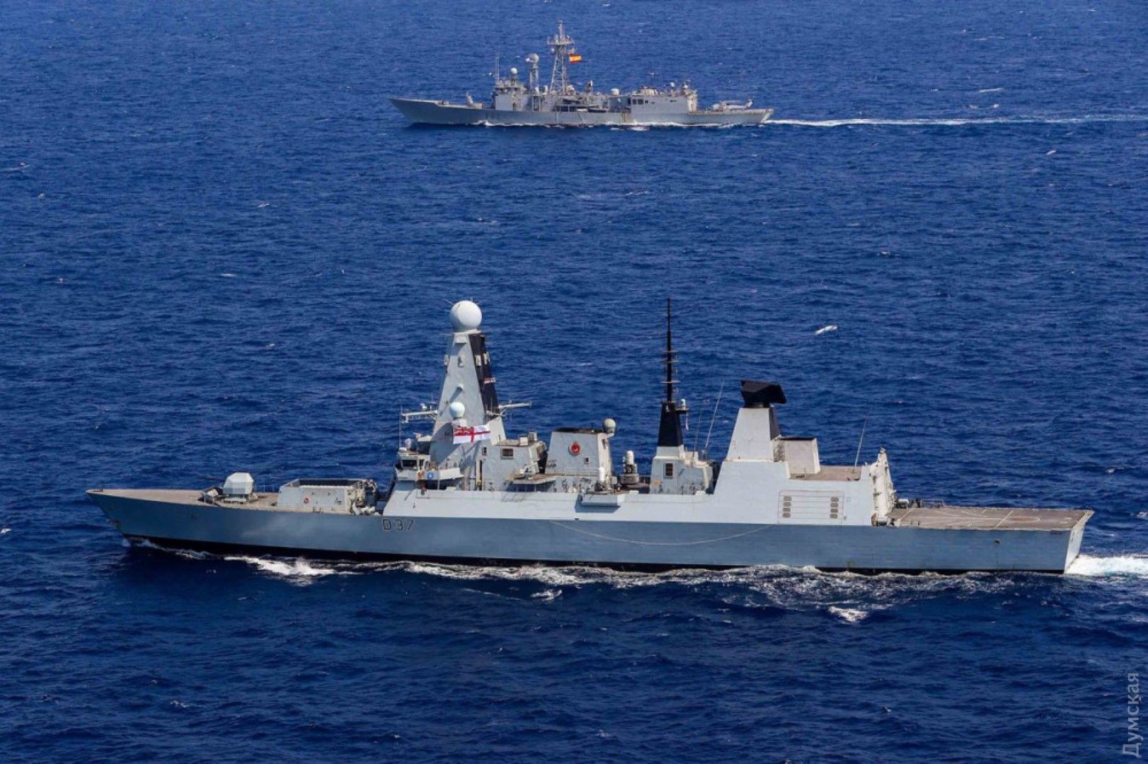 Военни кораби на НАТО в Черно море