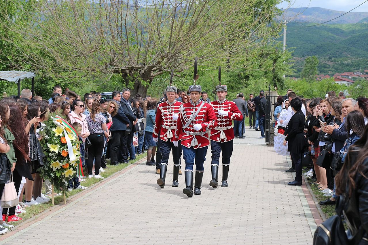 Военен ритуал в чест на падналите български войни