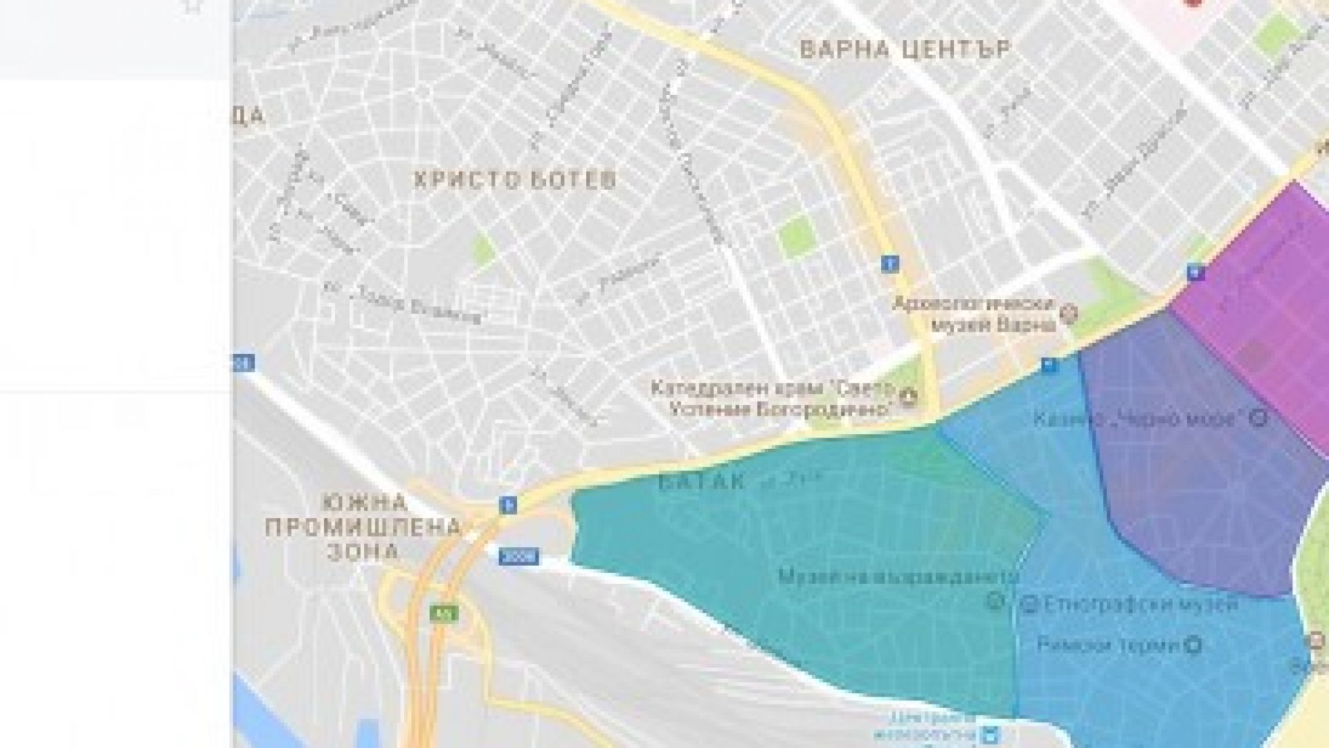 "Синя зона" и във Варна до края на май