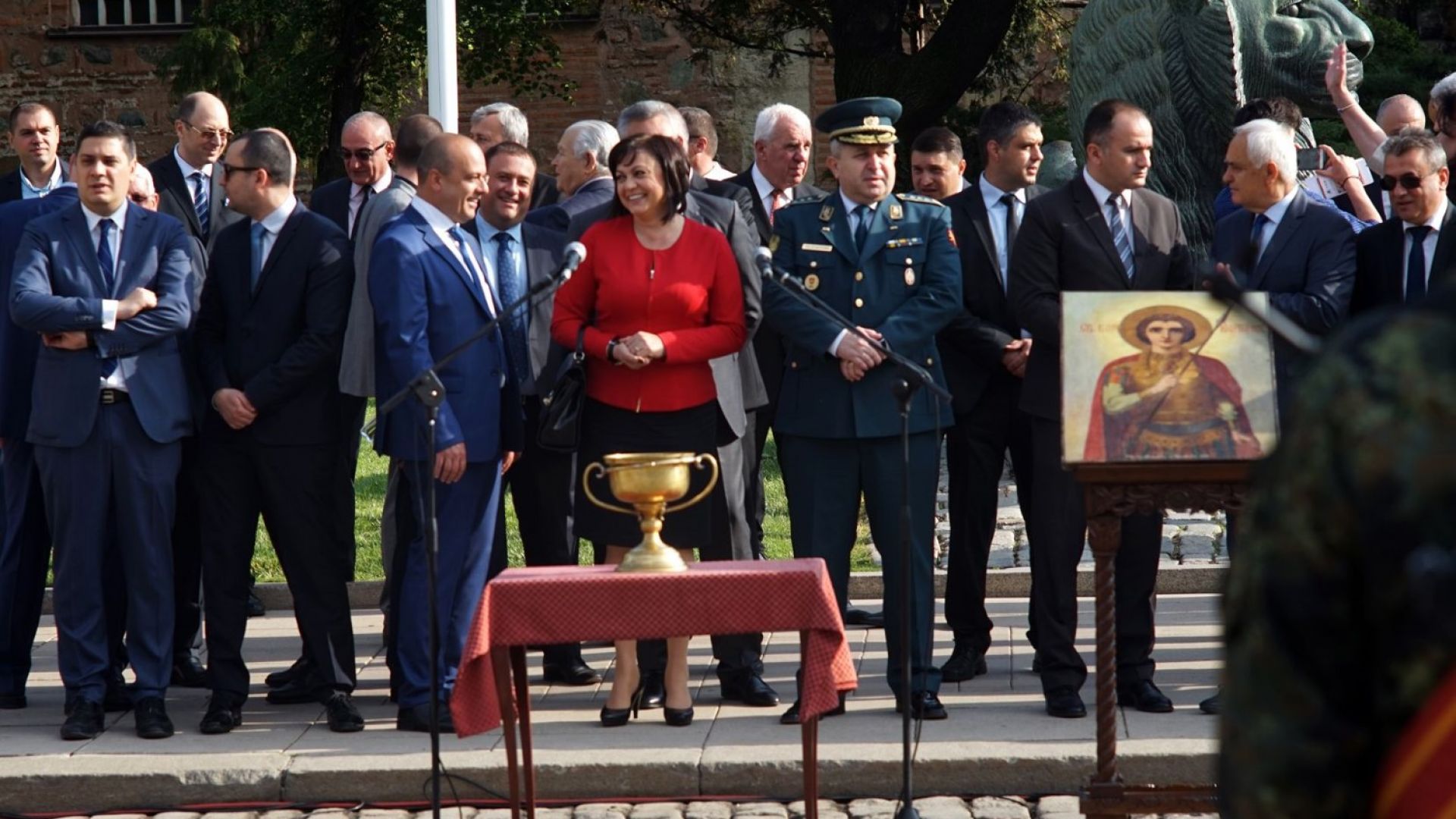 Тържествен водосвет на знамената на Българската армия