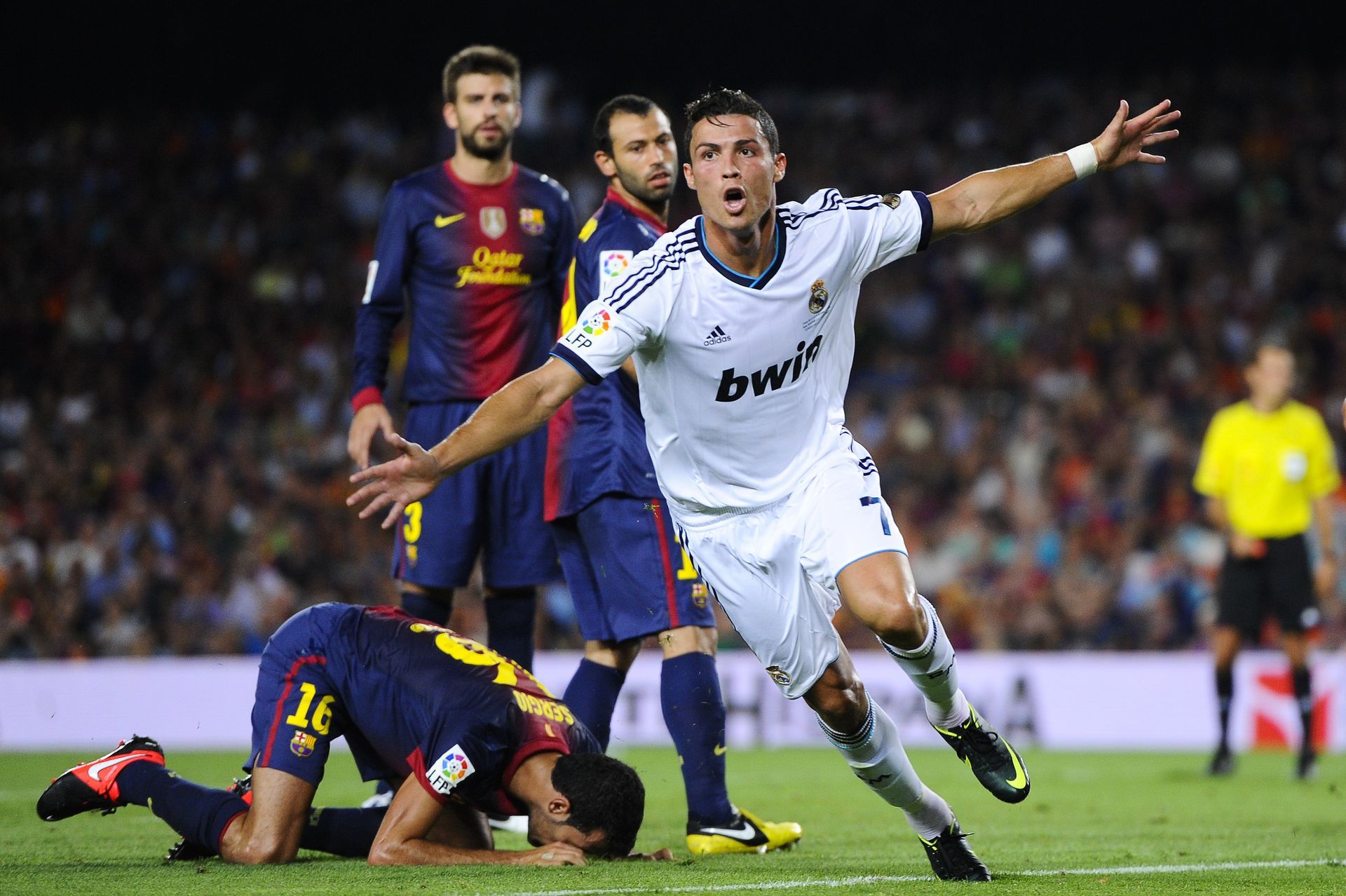 Роналдо има 17 гола срещу "Барса". Снимка: Getty Images