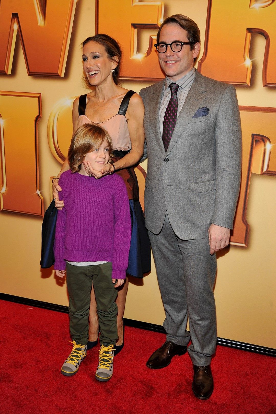 Сара Джесика Паркър  и Матю Бродерик със сина си през 2011