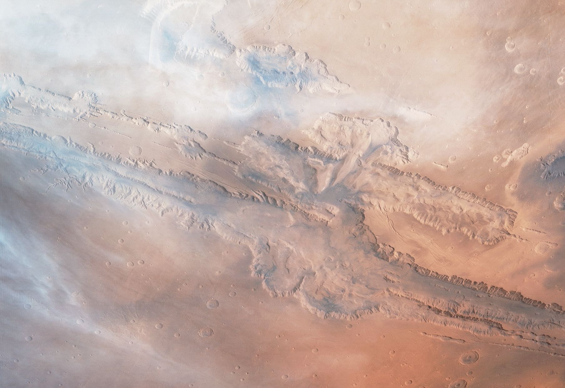 Големият каньон (Долината Маринър) на Марс