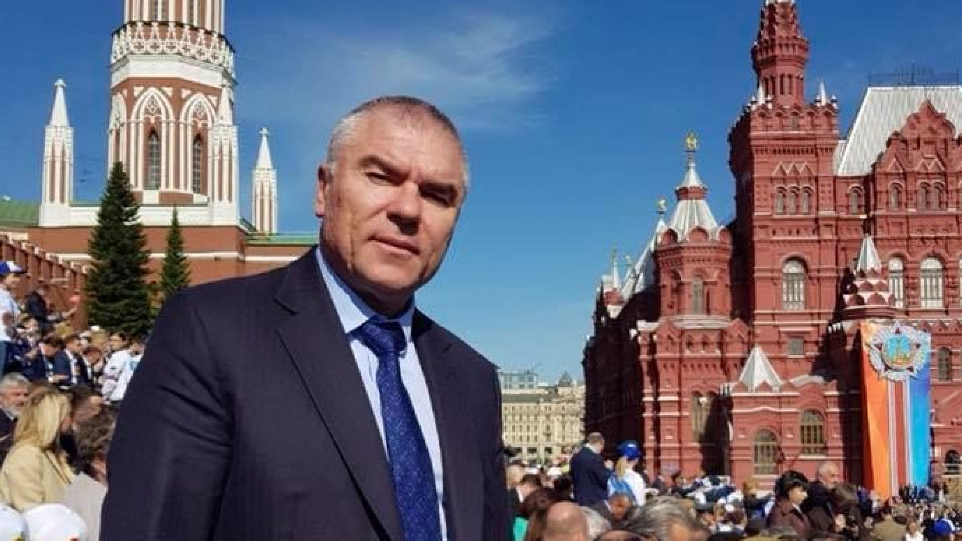 Марешки отиде на парада на Червения площад