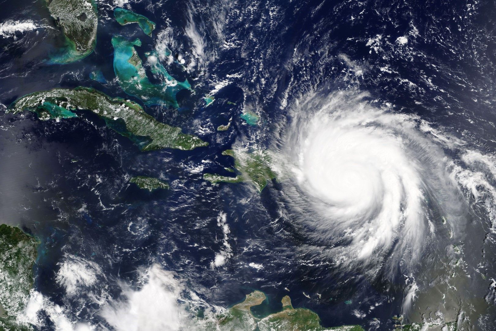 Ураганът "мария" удари Пуерто Рико през септември 2017 г.