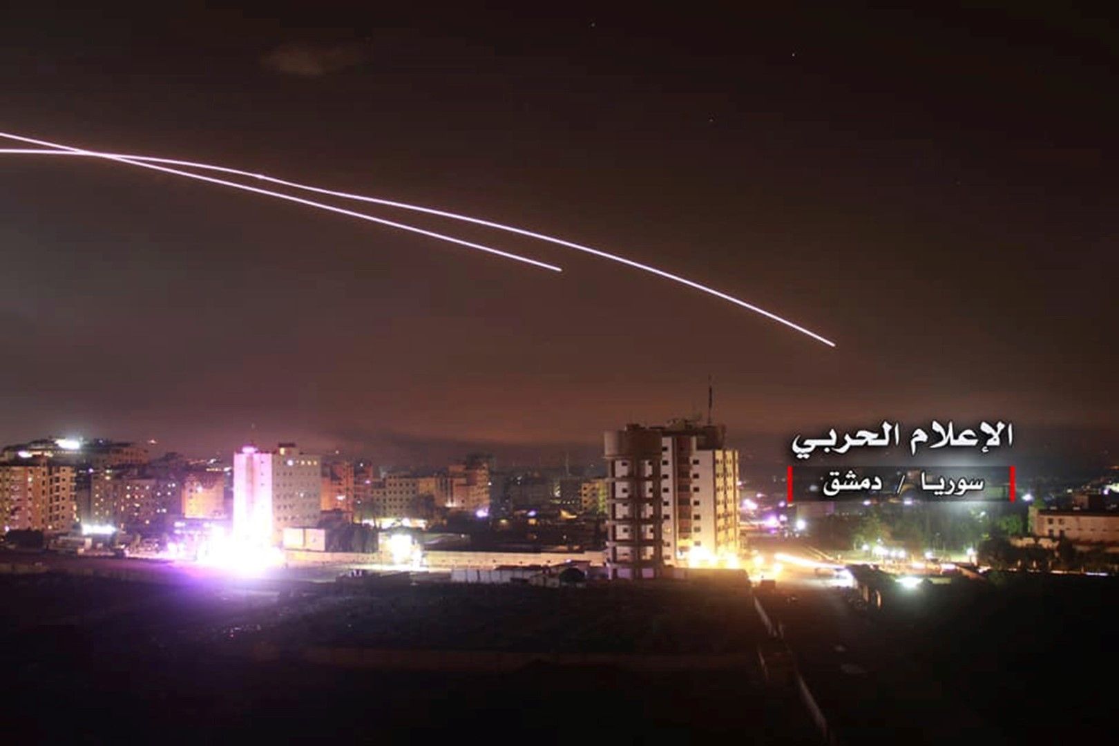 Нощната атака на Израел в Сирия