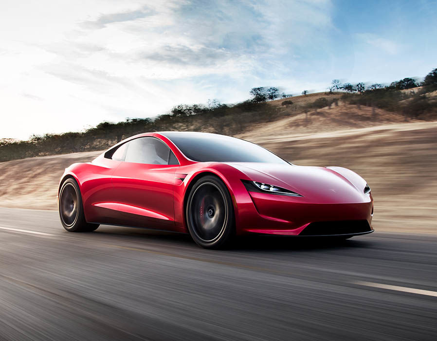 Новия Tesla Roadster ще остави зад гърба си всички хиперколи