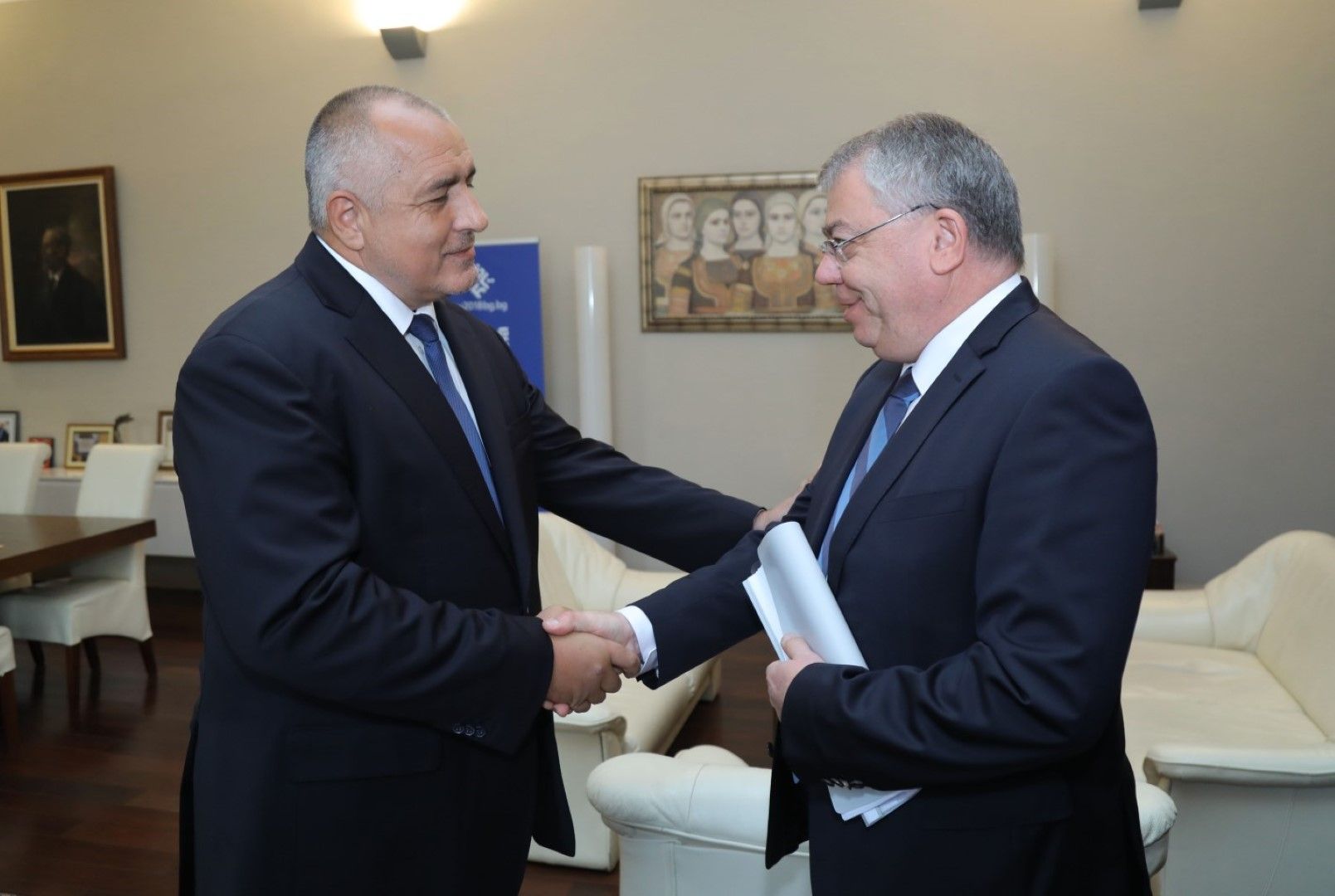 Премиерът Бойко Борисов се срещна с председателят на Европейската сметна палата Клаус-Хайнер Лене