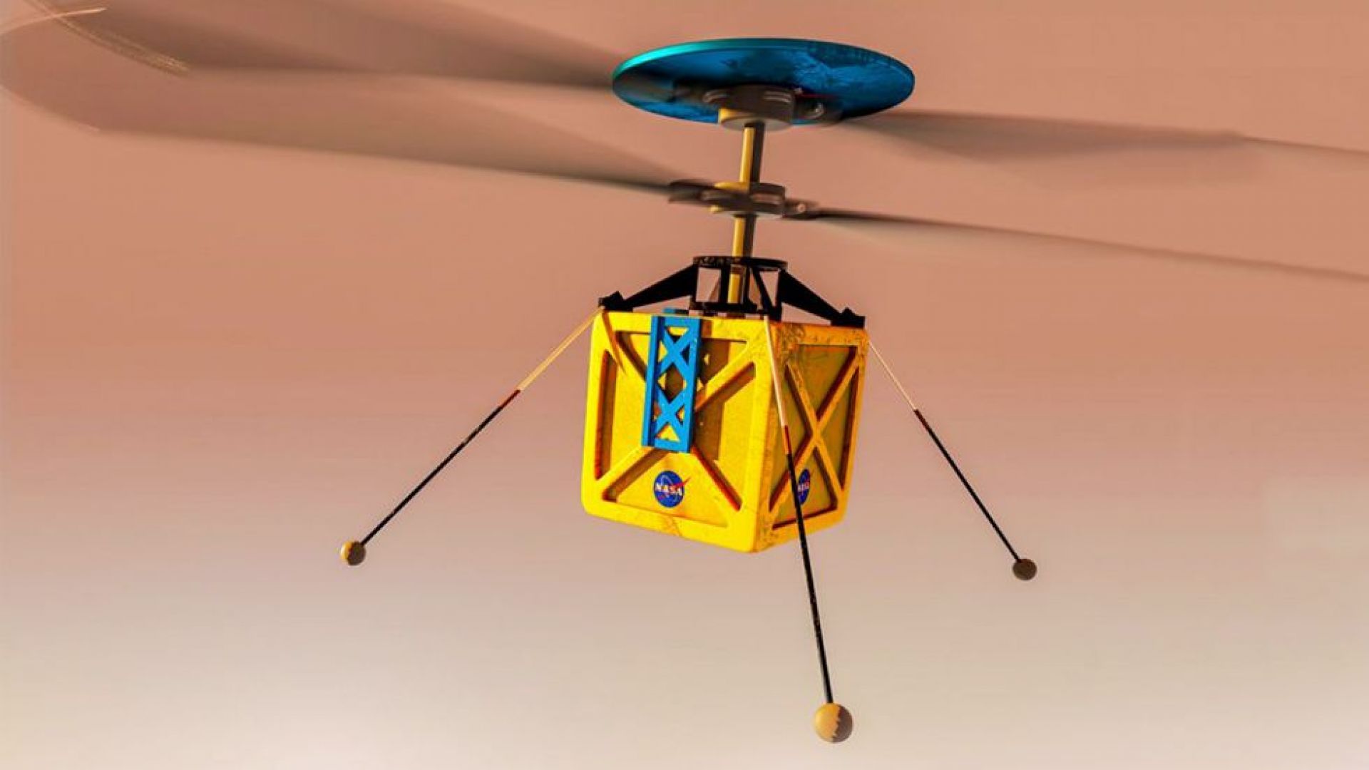 НАСА праща мини-хеликоптер на Марс