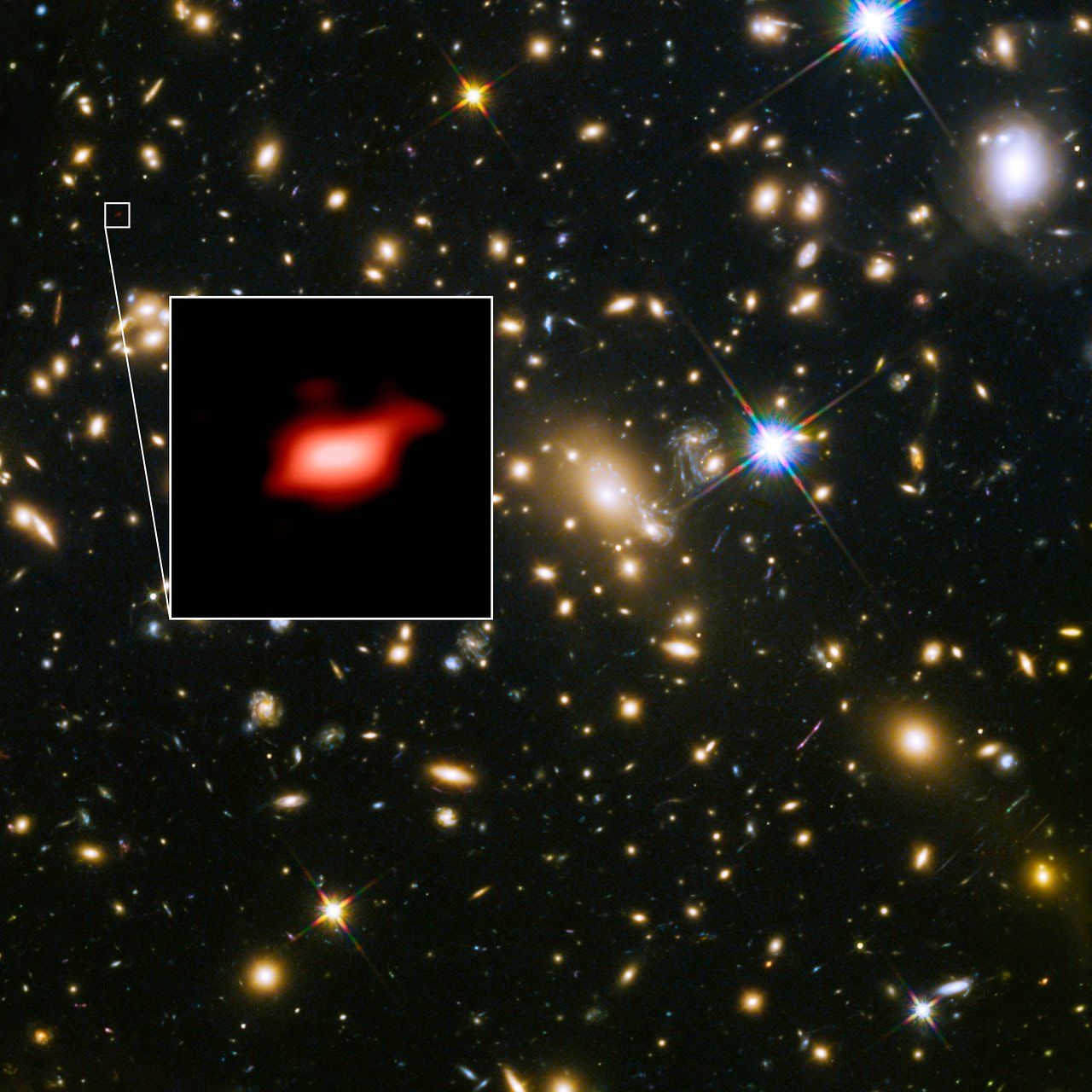 Така изглежда галактиката MACS1149-JD1