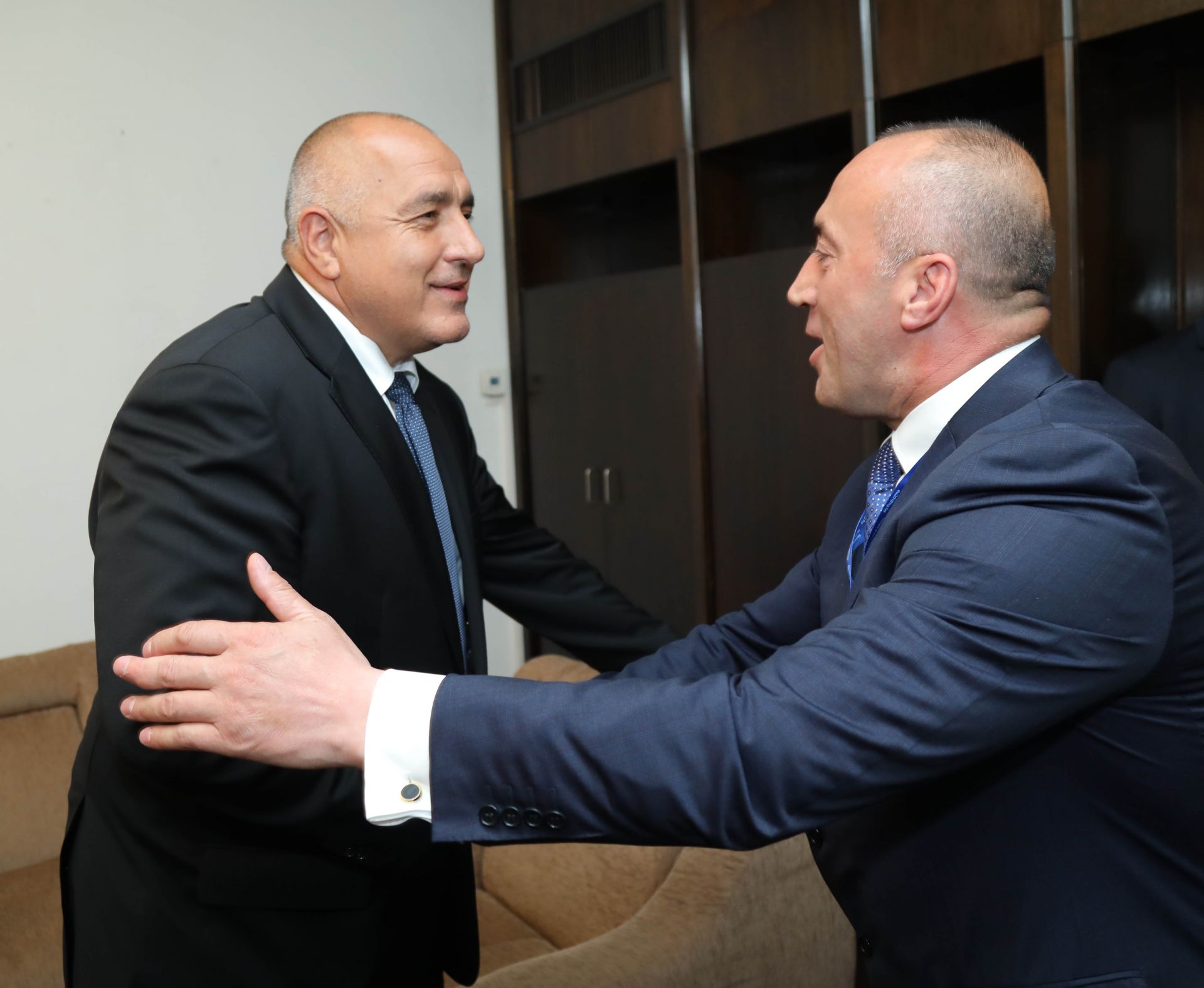 Бойко Борисов и премиерът на Косово Рамуш Харадинай