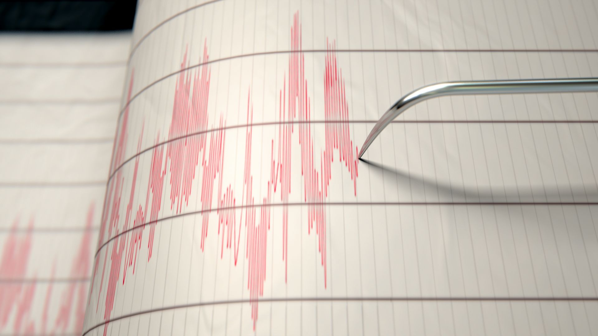 Земетресението, регистрирано в 9,25 часа тази сутрин в района на