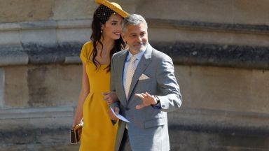 Джордж Клуни танцувал с Меган и Кейт на вечерното парти
