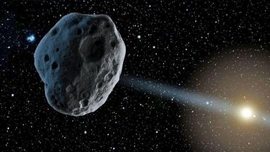 Астероид в орбитата на Юпитер е от друга звезда