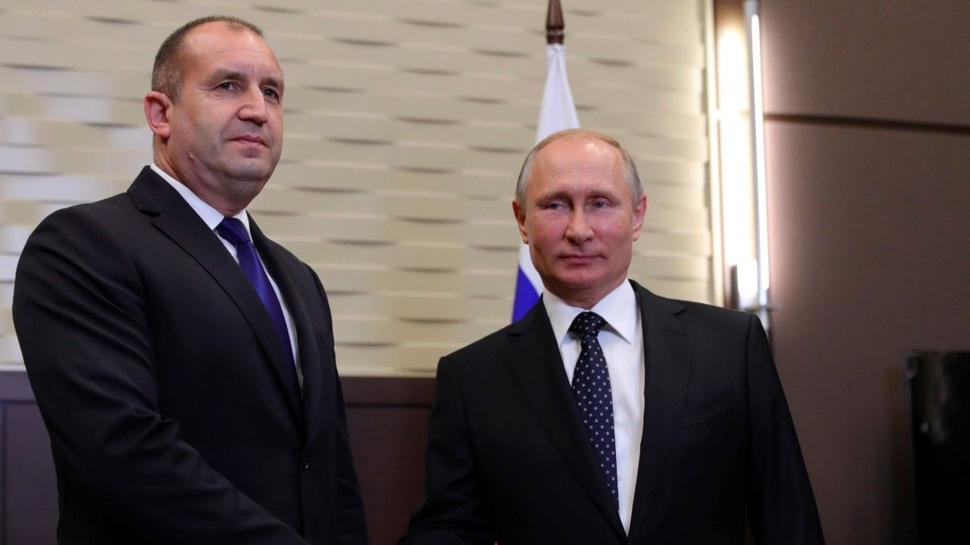 Президентите Румен Радев и Владимир Путин в Сочи 