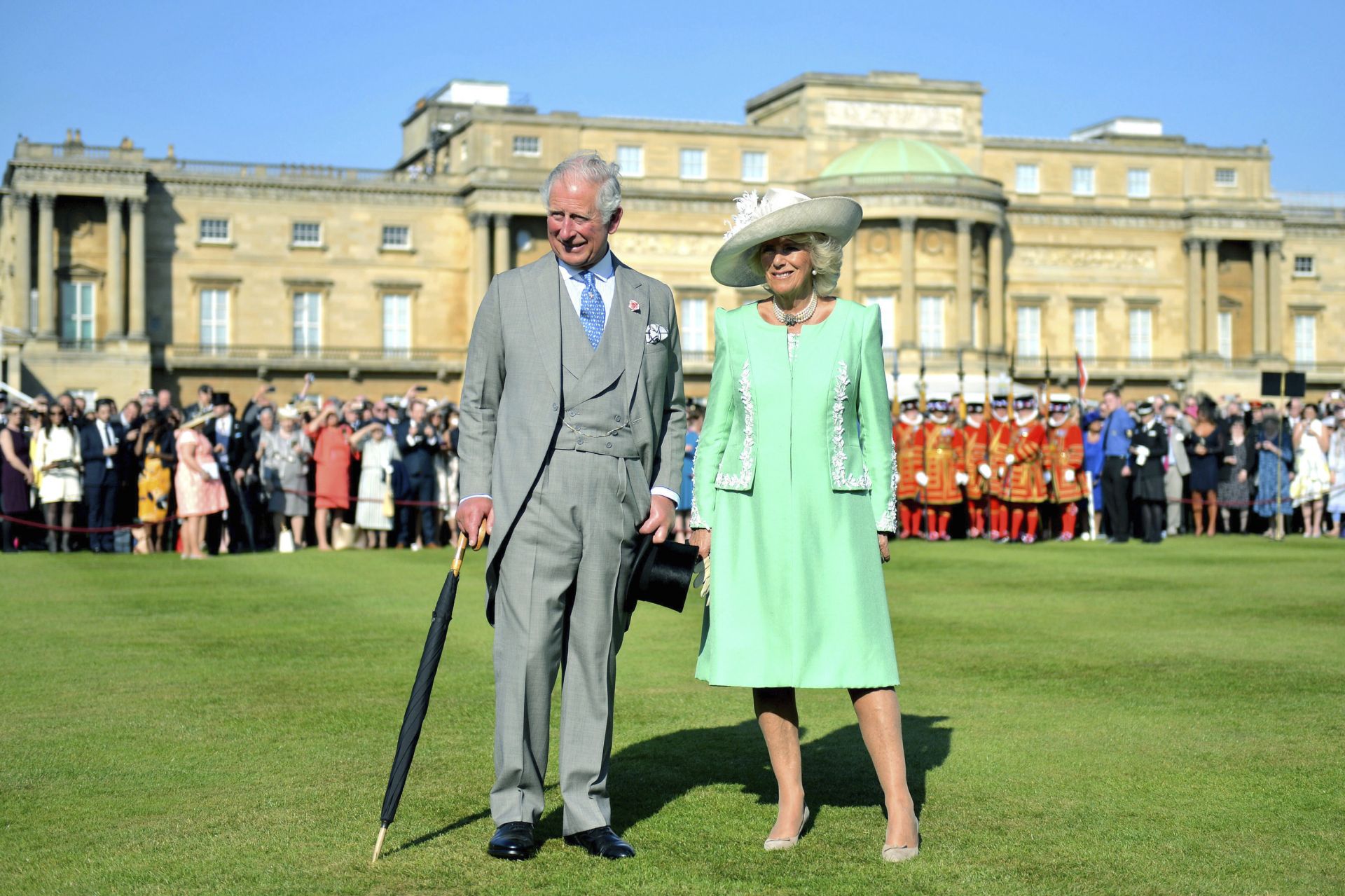 Принц Чарлз и Камила на предварителните чествания на 70-ия рожден ден на принц Чарлз