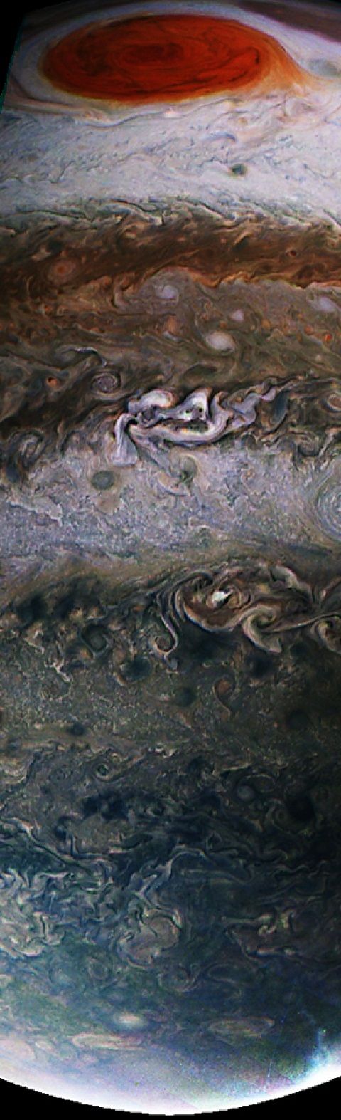 Модифицирано изображение на Юпитер