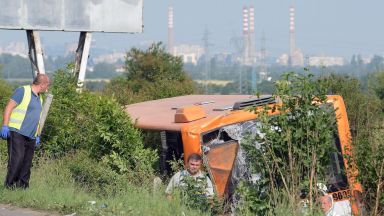 Арестуваха турския шофьор на ТИР-а, блъснал градски автобус в София