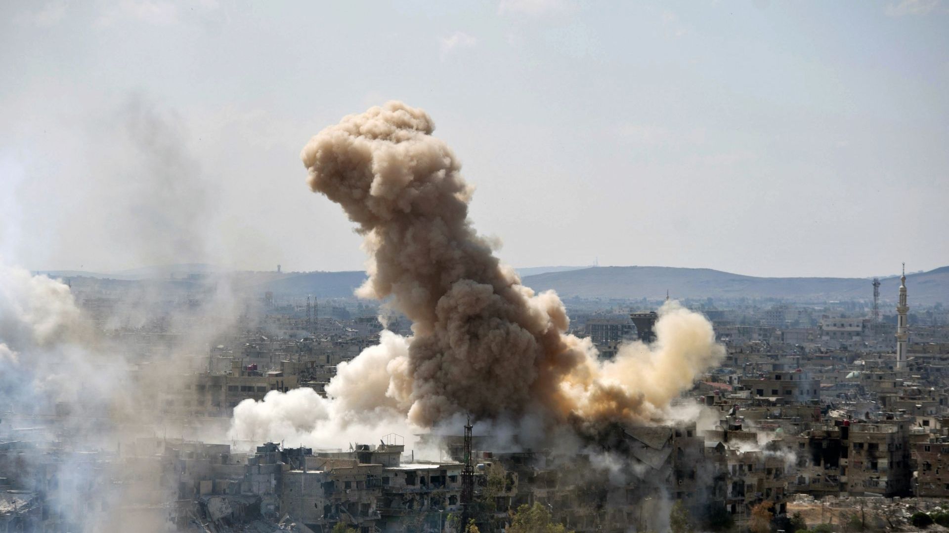 US самолети удариха сирийски позиции