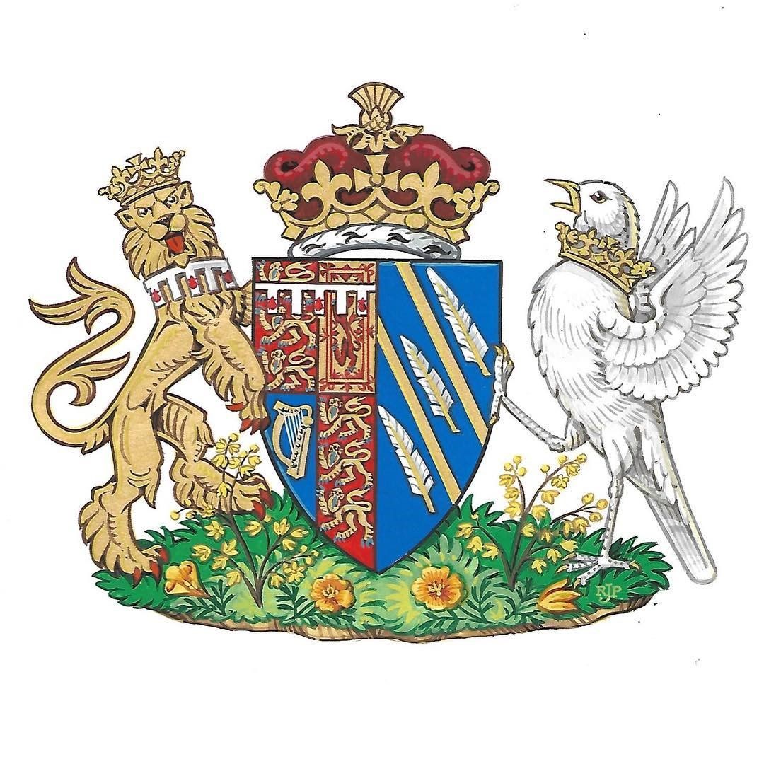 Новият герб на херцогинята на Съсекс