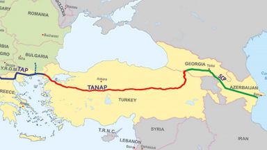 С пускане на интерконектора с Гърция България ще получава пълния обем азерски газ