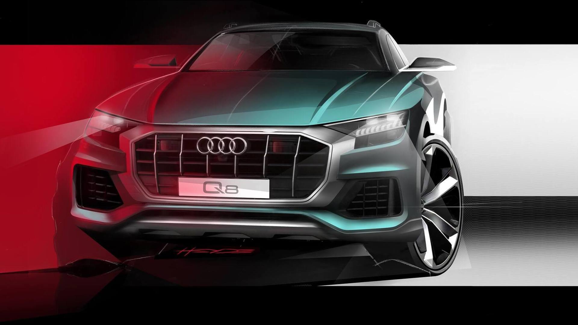 Audi отново подсказва за Q8