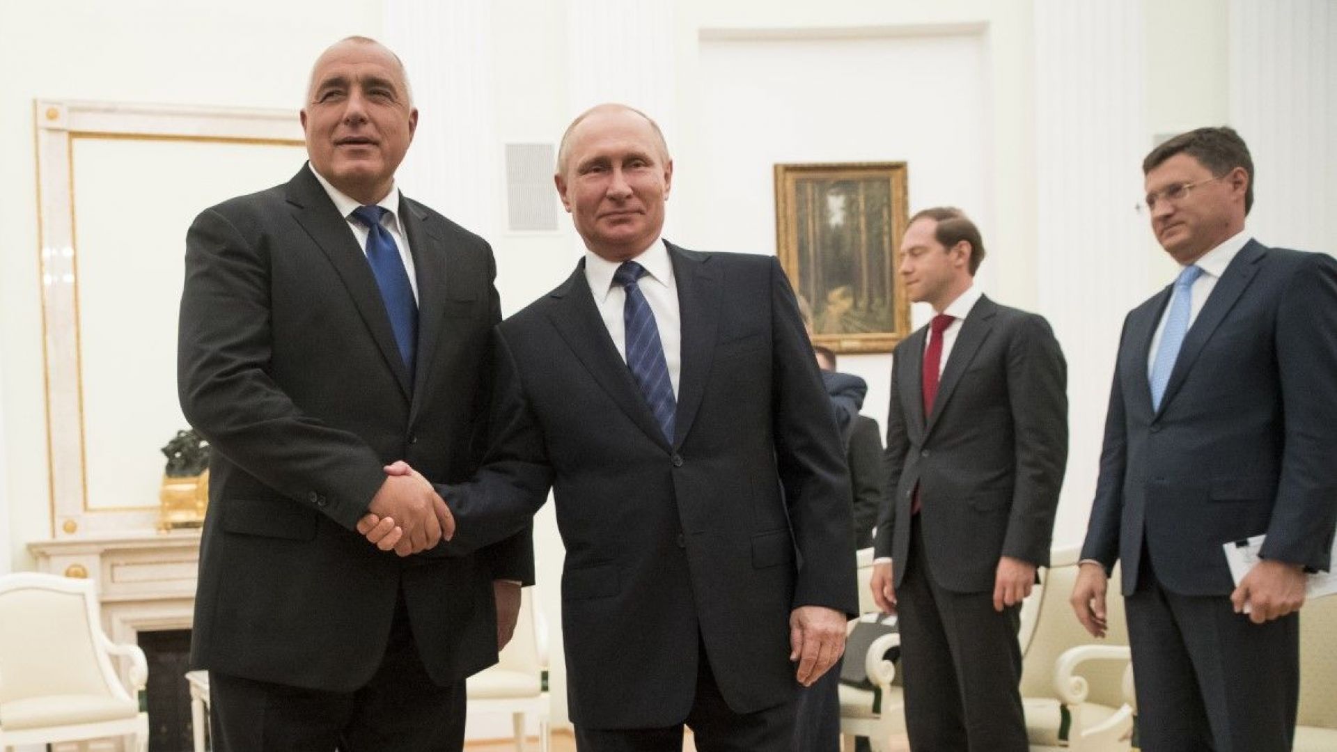 Борисов и Путин обсъдиха сътрудничеството между София и Москва