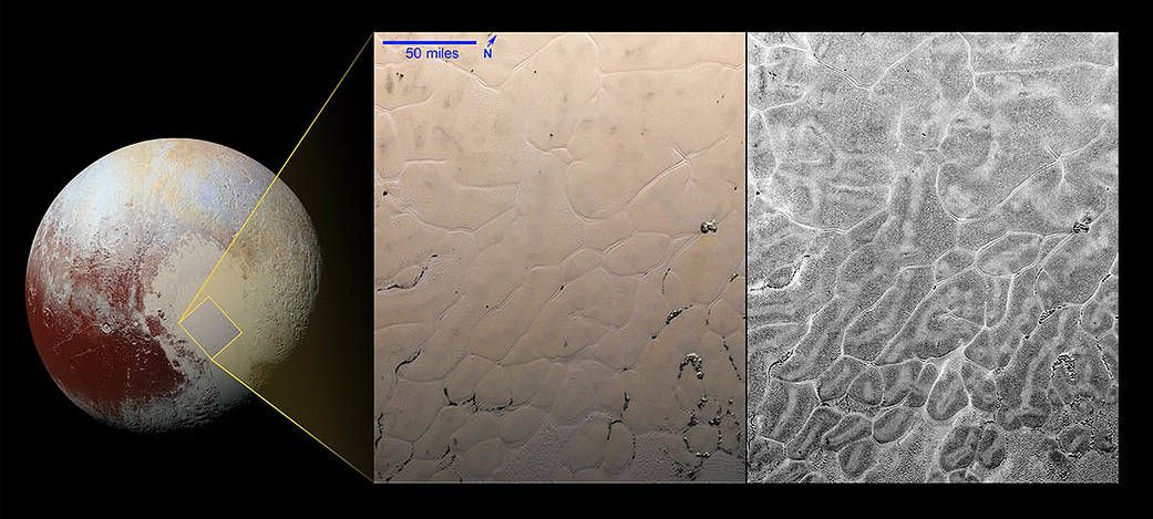 Повърхността на Плутон
