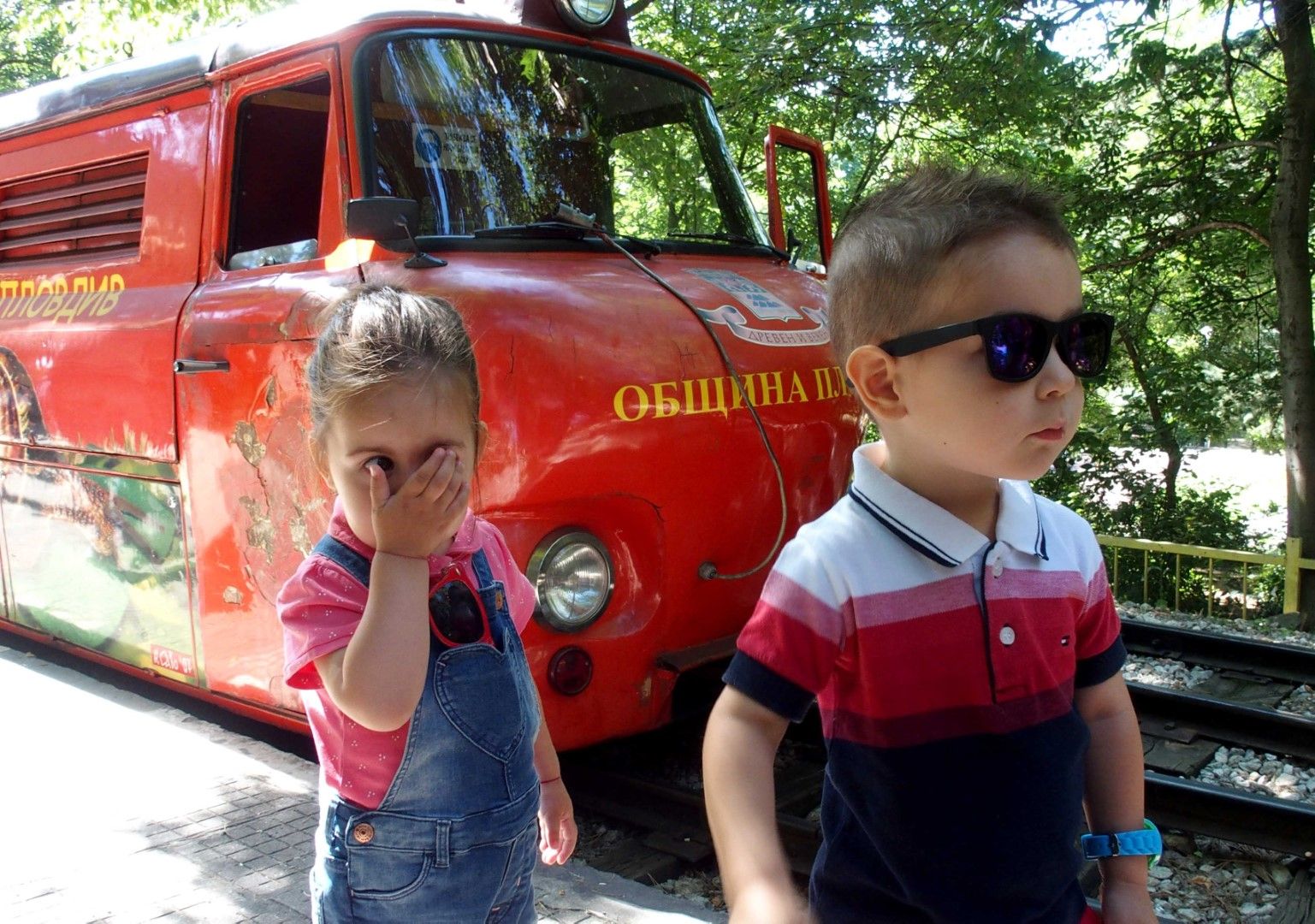 Железницата "Знаме на мира" в Пловдив вози децата три дни безплатно