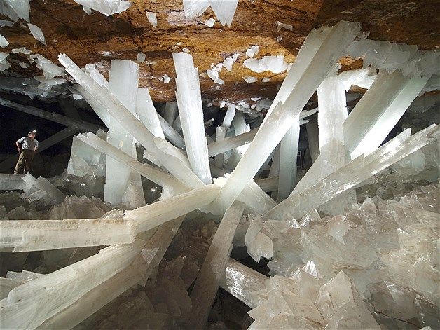 Кристалната пещера в Мексико